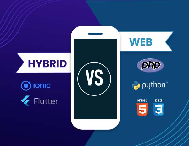 web vs hybrid mobile apps